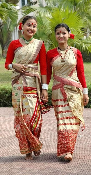 Traditional Dress of Assam- Latest Photo With Information - JonakAxom-  Assamese Quotes, Blogging , Business Ideas, Tips And Tricks